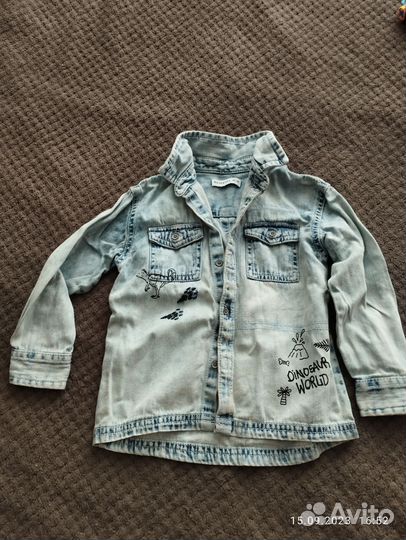 Детские вещи пакетом на мальчика 86 92