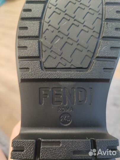 Лоферы Fendi Fendigraphy