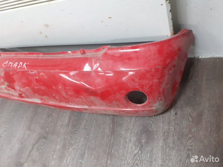 Бампер задний Chevrolet Spark
