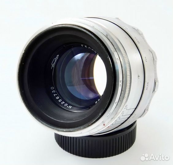 Гелиос 44 silver 2/58mm (1965) для Nikon F / Canon