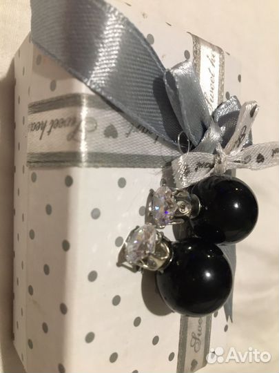 Двухсторонние серьги