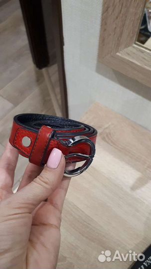 Ремень из натуральной кожи mascotte