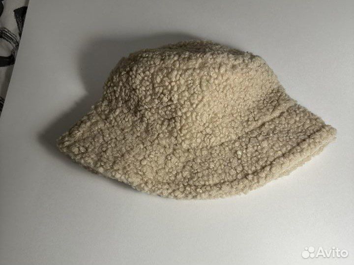 Панама барашек бежевая новая