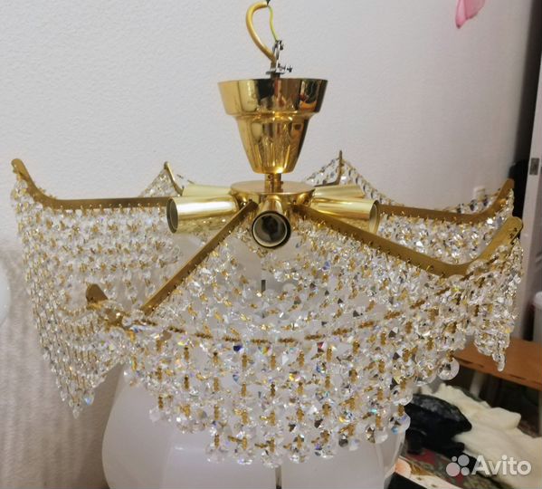 Люстра хрустальная чехия