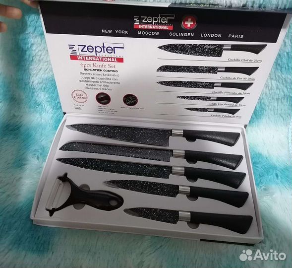 Набор ножей Zepter 6 предметов новый
