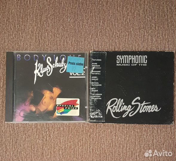 Cd диски оригинал Rolling Stones, Klaus Schulze