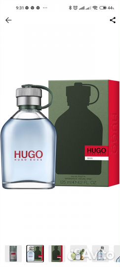 Туалетная вода, 125мл Hugo Man