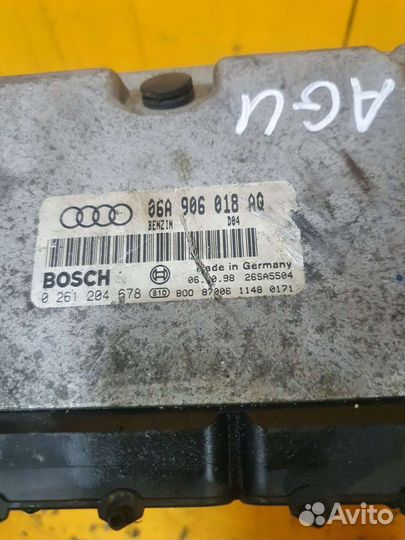 Блок управления двигателем двс 1.8 AGU audi A3