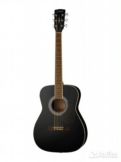 Акустическая гитара с чехлом Parkwood PF51 BKS