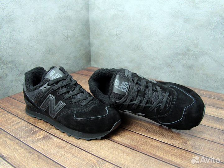 Кроссовки New Balance 574 зимние