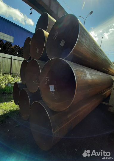 Прямошовная стальная труба 219х8 по ГОСТ 10705-80 из стали 09Г2С со склада Санкт- Петербург с достав