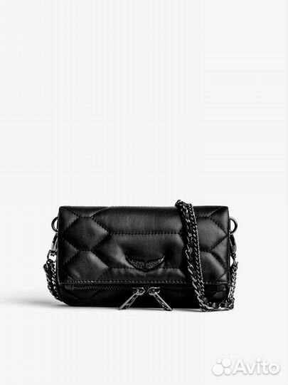 Клатч Zadig & Voltaire Rock Nano Quilted Leather