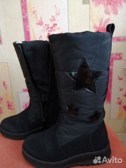Зимние сапожки для девочки