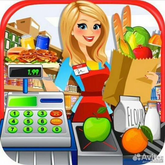 Продавец- кассир продукты