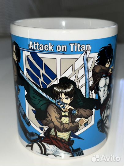 Кружка аниме Атака Титанов, Attack on Titan