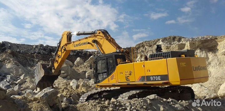 970Е – один из самых крупных экскаваторов LiuGong