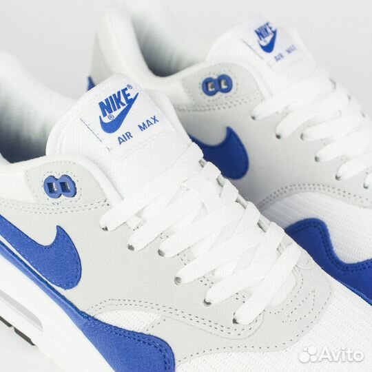 Кроссовки Nike Air Max 1 White / L.Blue (арт. 2302