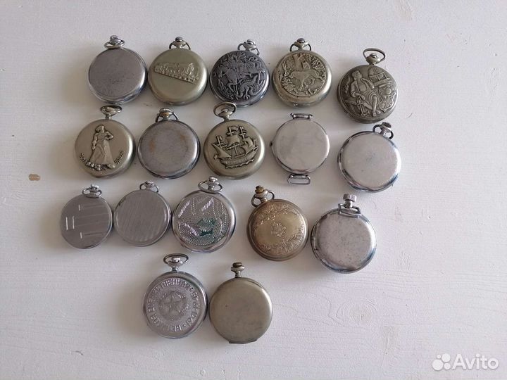 Часы карманные Молния, зим, Кировские