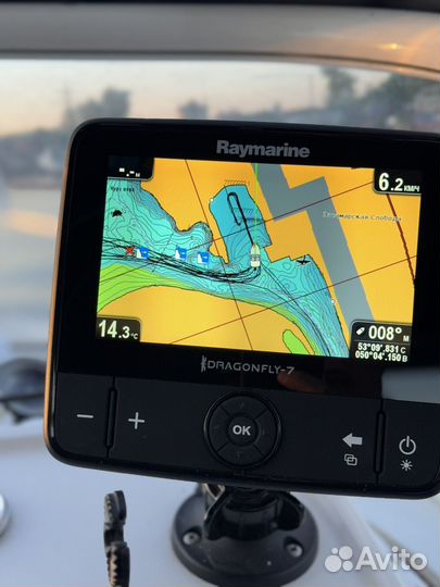 Эхолот raymarine dragonfly 7 pro