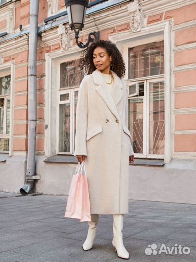 Меховое пальто Electrastyle новое 46р