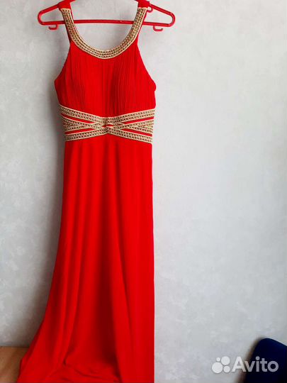 Вечернее летнее платье в пол