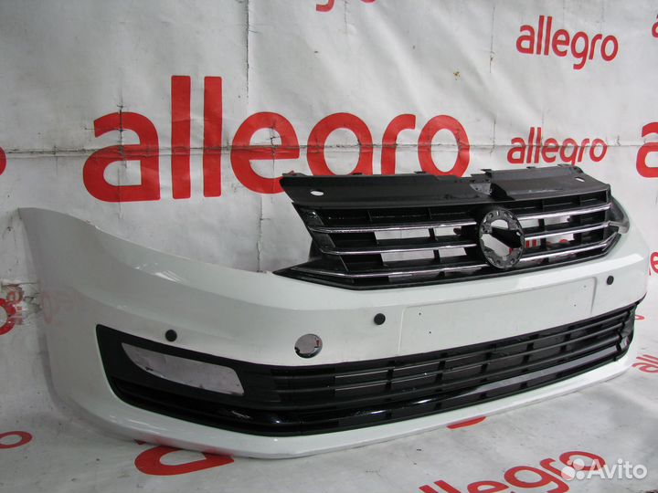 Volkswagen Polo 5 Бампер Передний 2015-2020