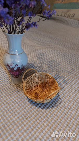 Хлебница/конфетница,поднос Жостово,ложки,корзинки