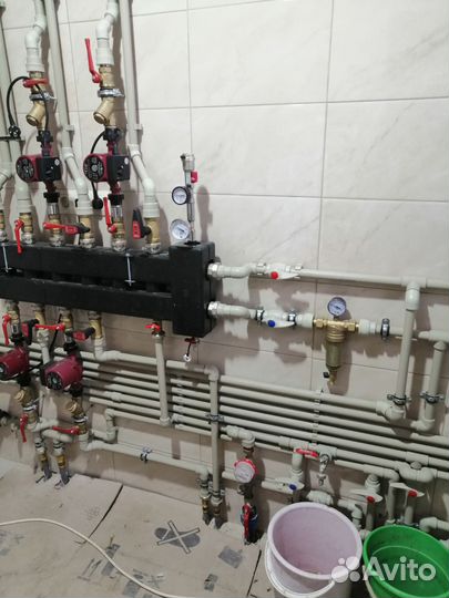 Монтаж отопления