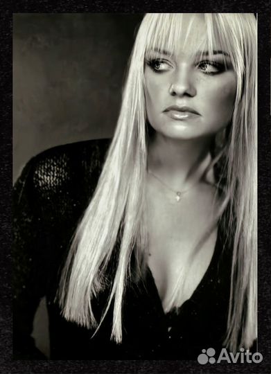 Emma Lee Bunton Spice Girls автограф в рамке