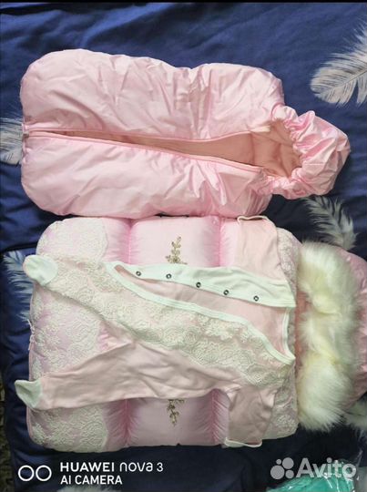 Конверт на выписку для девочки