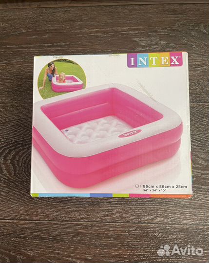Бассейн детский надувной Интекс