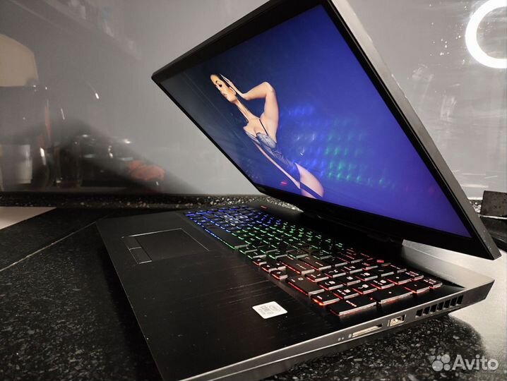 Игровой ноутбук HP omen i7-10750/rtx2070/16g/512g