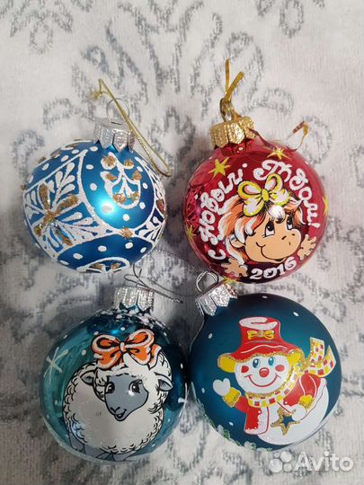 Шары новогодние. Ёлочные игрушки