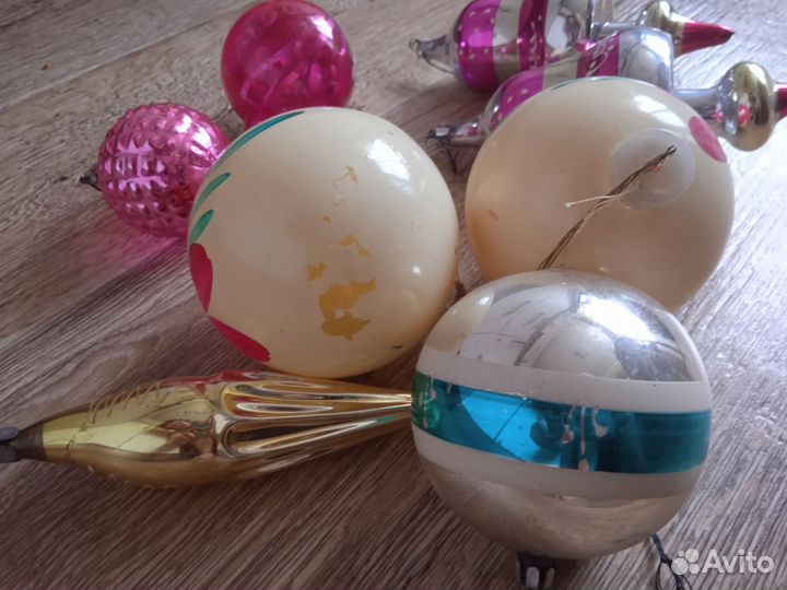 Елочные игрушки СССР