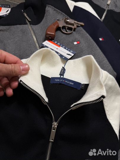 Кофта Tommy Hilfiger на молнии 4 цвета, 44-56