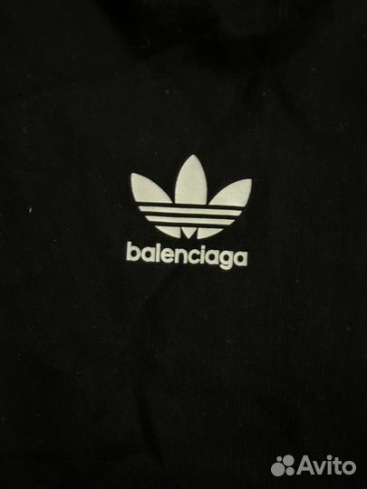 В Наличии Balenciaga adidas лонгслив long sleeve