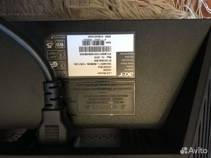 Монитор acer V223W