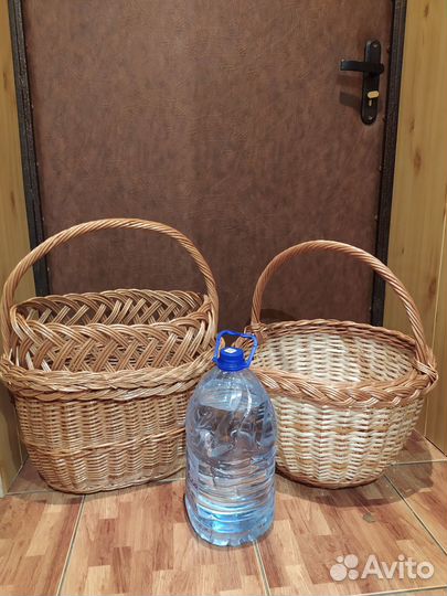 Корзины из ивовой лозы