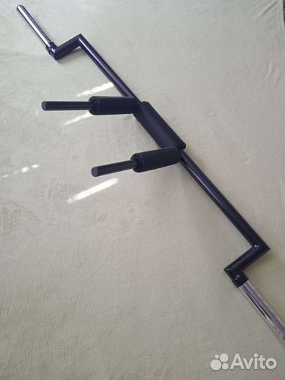 Гриф Хэтфилда для приседаний 220см50мм18кг