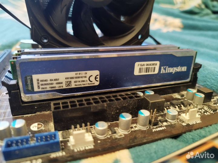 Материнская плата 1155, i7 3770k, 32gb