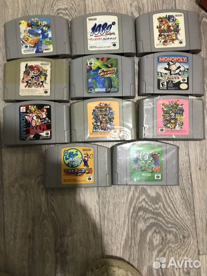 Картриджи для Nintendo 64, NES, snes (Super Ninten