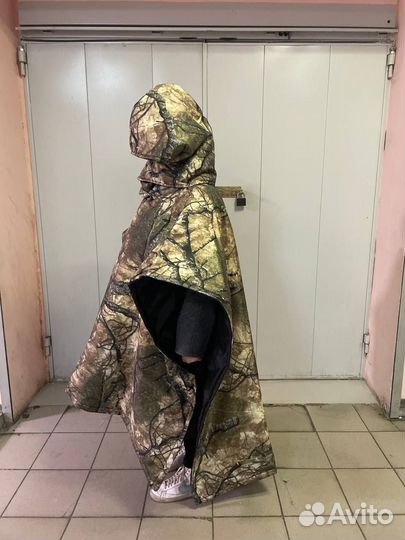 Пончо военный дождевик от тепловизора
