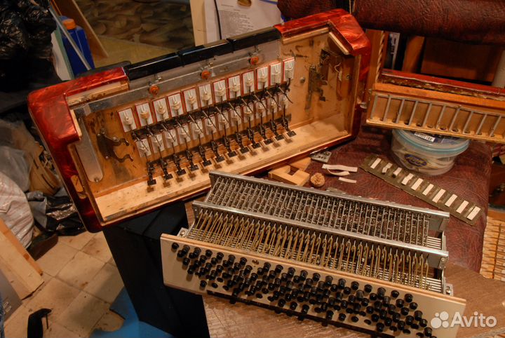 Ремонт аккордеон баян гармонь