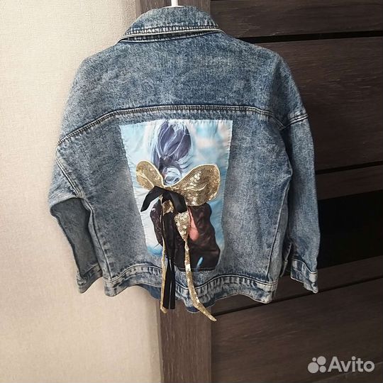 Джинсовка для девочки 110