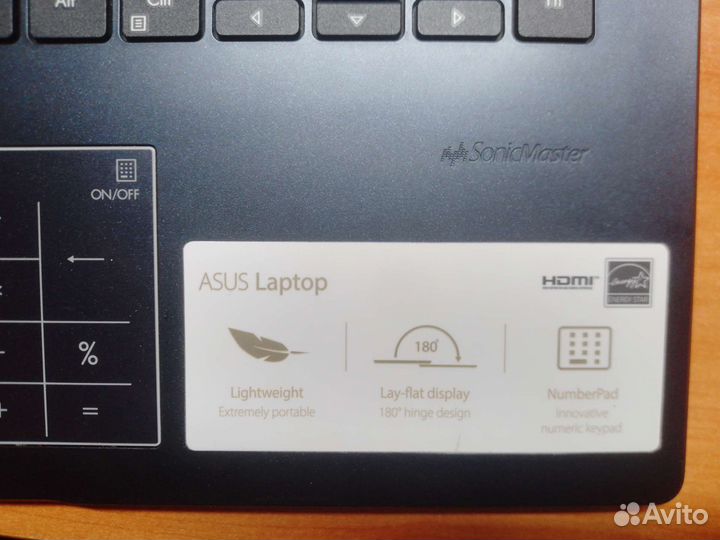Ноутбук asus
