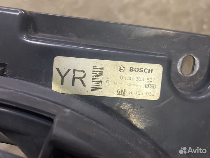 Вентилятор кондиционера опель астра g зафира а