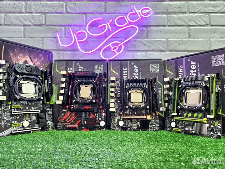 Игровые комплекты intel xeon E5-2680v4 2670v3 и др