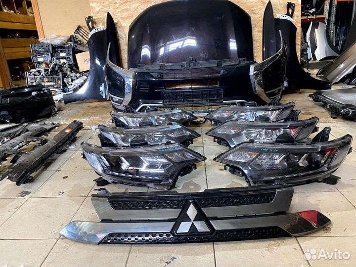 Mitsubishi Outlander 3 Ноускат передняя часть