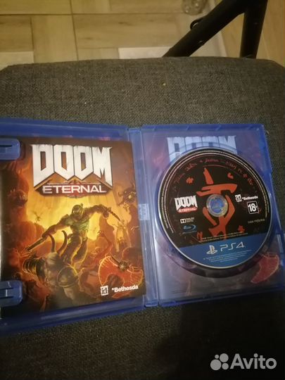 Doom eternal ps4 диск