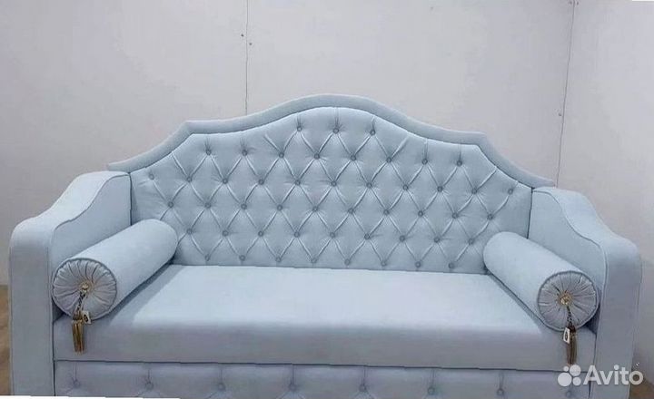 Кровать диван детская мягкая